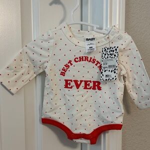 iBaby Festive Red Polka Dot Bodysuit